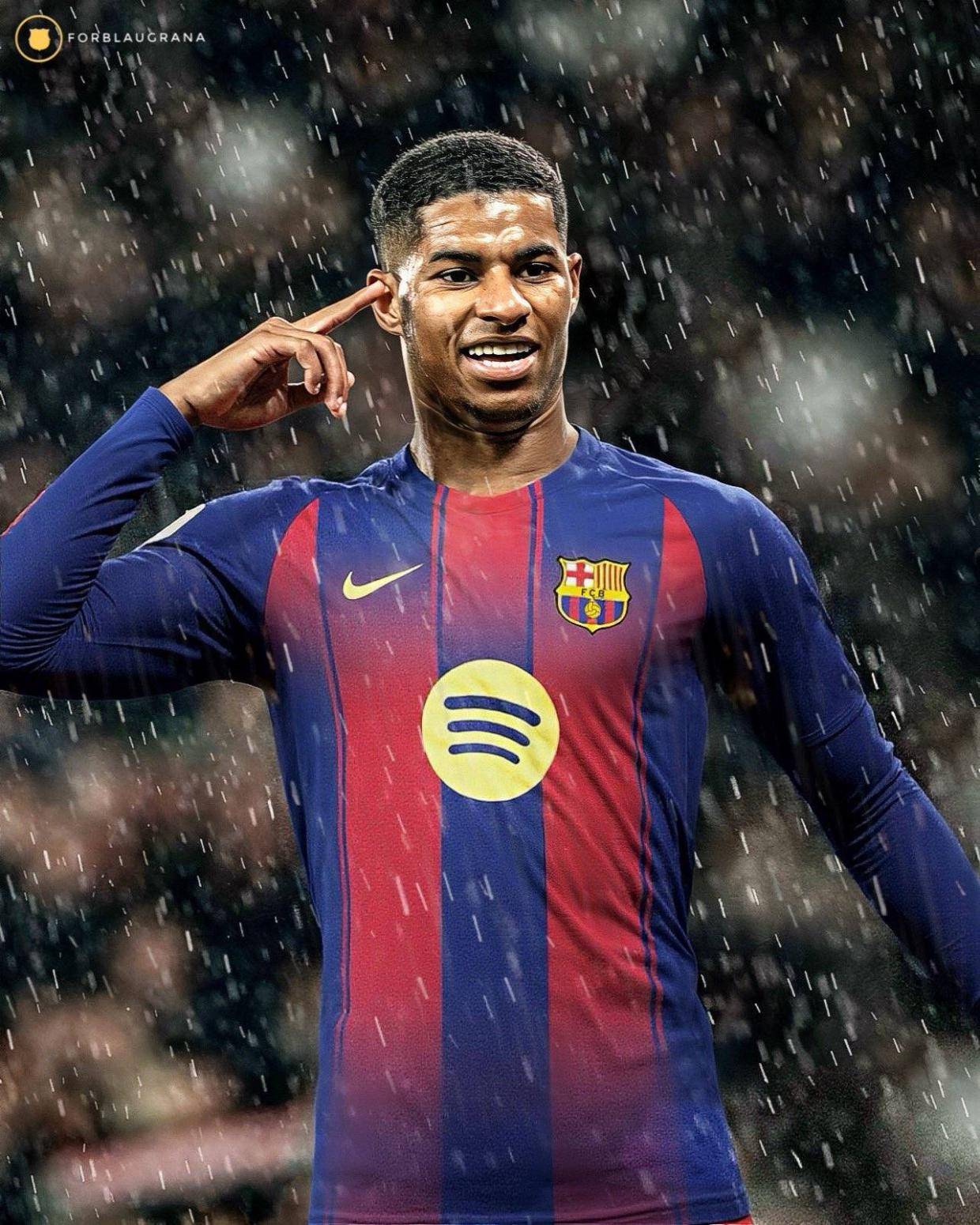 曝曼联同意附条件出租拉什福德，其需降薪40%！巴萨巨头反对引进